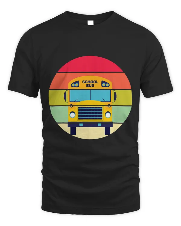 Retro School BusBus Driver GiftSchool Bus Driver