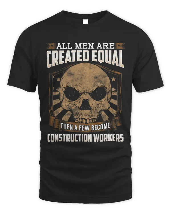 Union Construction Worker T Shirt American Proud Laborer T