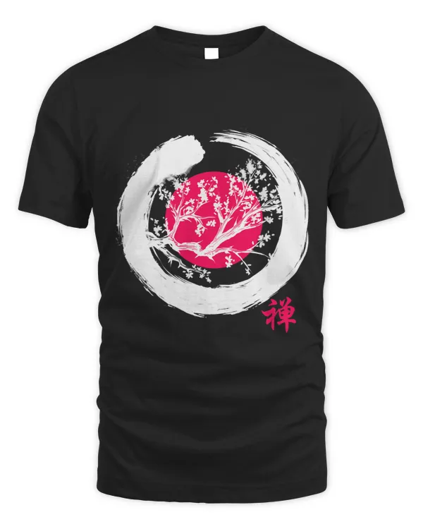 Japanese Calligraphy Zen Buddhist Enso Circle Meditation 2