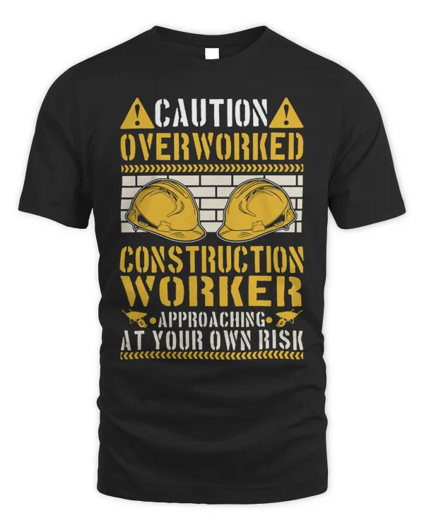 Overworked Builder Construction Manager Construction Site