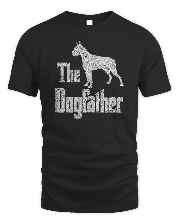 The Dogfather - funny dog gift funny Boxer T