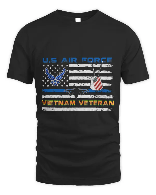 U.S Air Force Vietnam Veteran USA Flag Vietnam Veterans Day