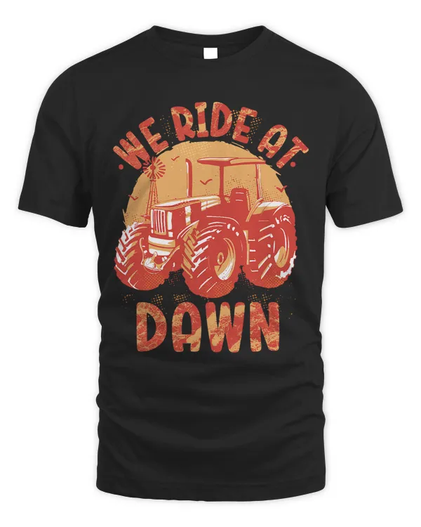 We Ride At Dawn Dad Lawn Mower Make Laugh Day Yard Work 2