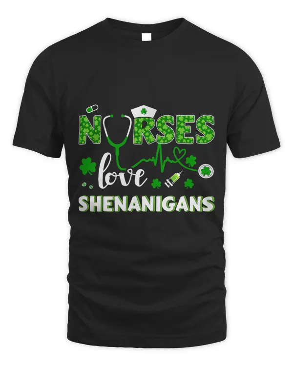 Nurses love shenanigans with stethoscope for St Patricks day