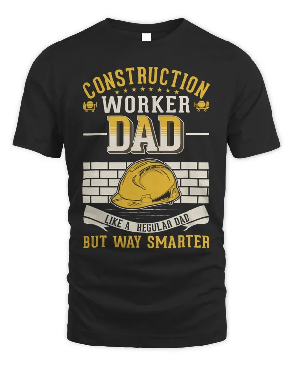 Mens Construction Worker Dad Builder Father Construction Site 2