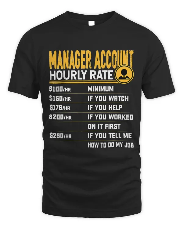 Manager Account Hourly Rate Funny Manager Accountant