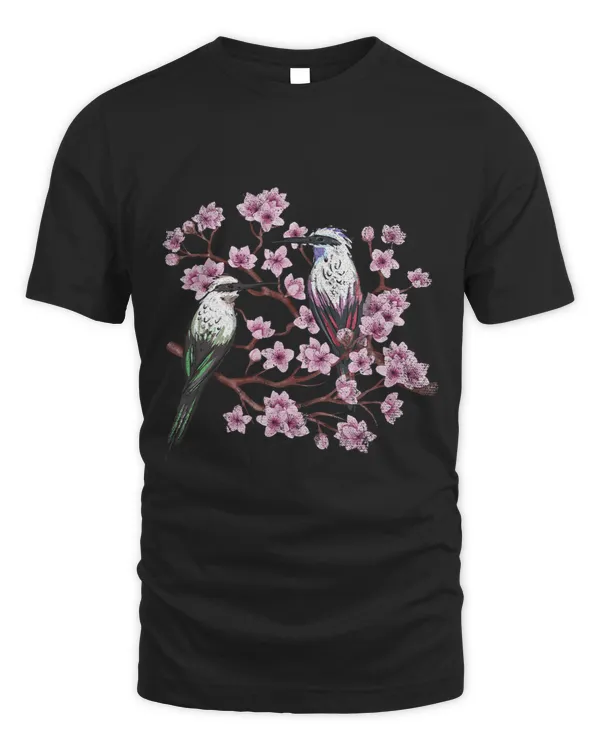 Sakura Bird Animal Birdwatching Cherry Blossom Bird