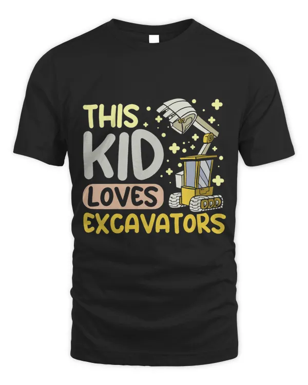 Kids This kid loves excavators