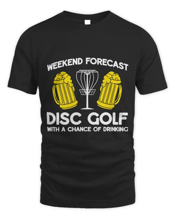 weekend forecast disc golf with a chance disc golfer