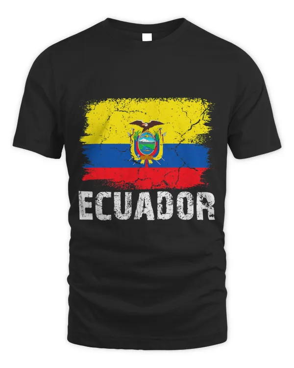 Vintage Ecuador Ecuadorian Flag Pride Patriotic DNA Soccer