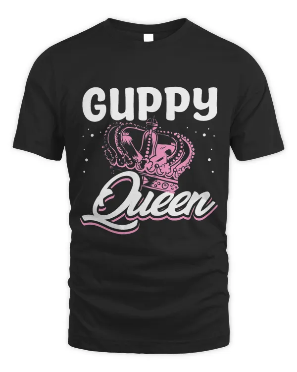 Womens Guppy Queen Guppy Fish Keeper Aquarist