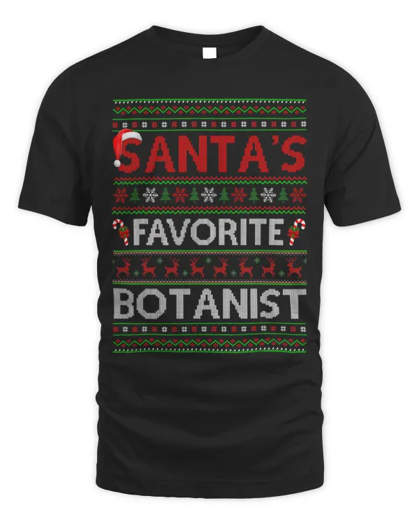 Ugly Xmas Lighting Santas Favorite Botanist Christmas