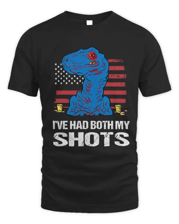 Ive Had Both My Shots Vaccination Tequila Vintage Men Women