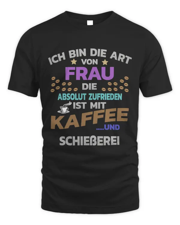 Womens Hobby coffee for women and shooting