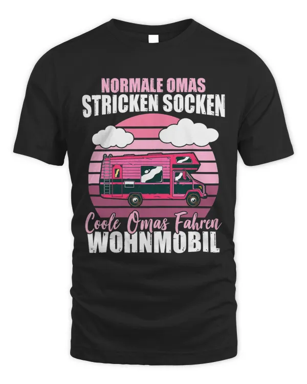 Womens Normal Grandmas Knitted Socks Cool Grandmas Driving Caravan