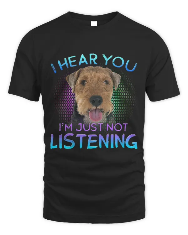 Welsh Terrier I hear you not listening