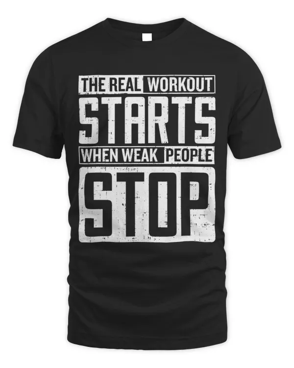 The Real Workout Starts When Weak People Stop Weightlifting