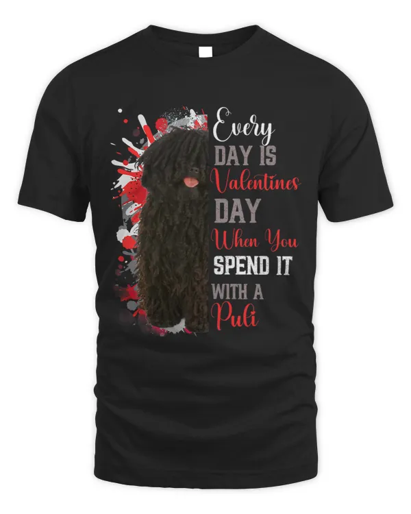 Womens Valentines Day Puli Mom Mother Doggy Mum Mummy Hungarian