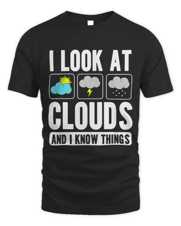 Funny Meteorologist Gift Cool Chaser Weather Forecast Clouds _1