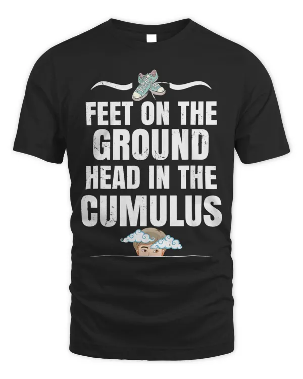 Funny Meteorology TShirt Weatherman Gift Feet On The Ground