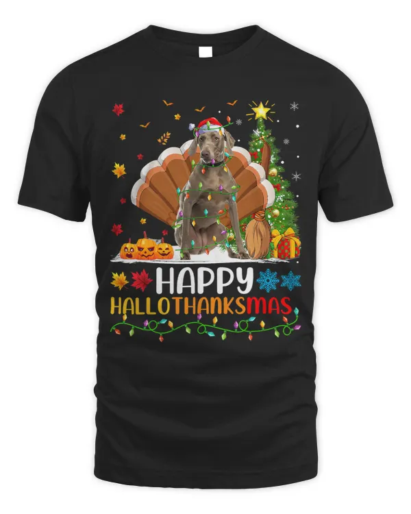 Weimaraner Dog Lover Funny Happy Weimaraner HelloThanksMas
