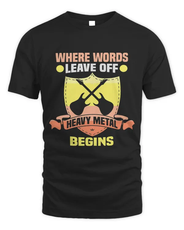Where words leave off heavy metal begins Heavy Metal
