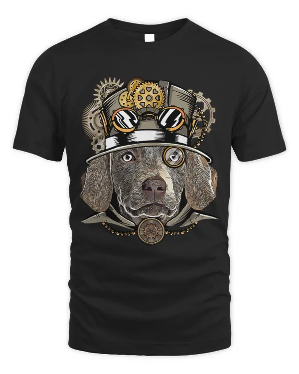 Weimaraner Dog Medieval Victorian Gothic Steampunk