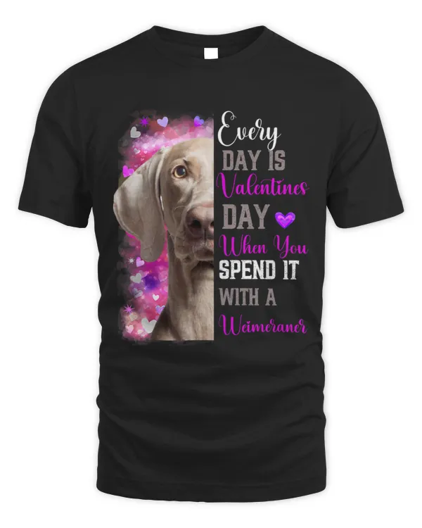Womens Weimeraner Mom Funny Valentines Day Dog Lovers Weimaraner