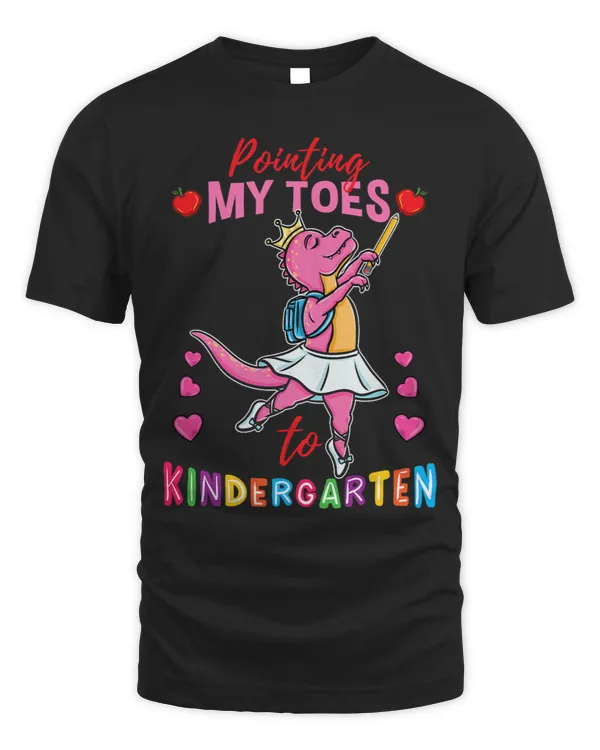 Pointing My Toes To Kindergarten Dinosaur Back To School