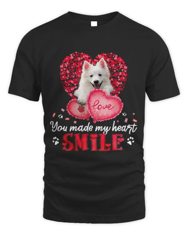You Make My Heart Smile American Eskimo Dog With Heart