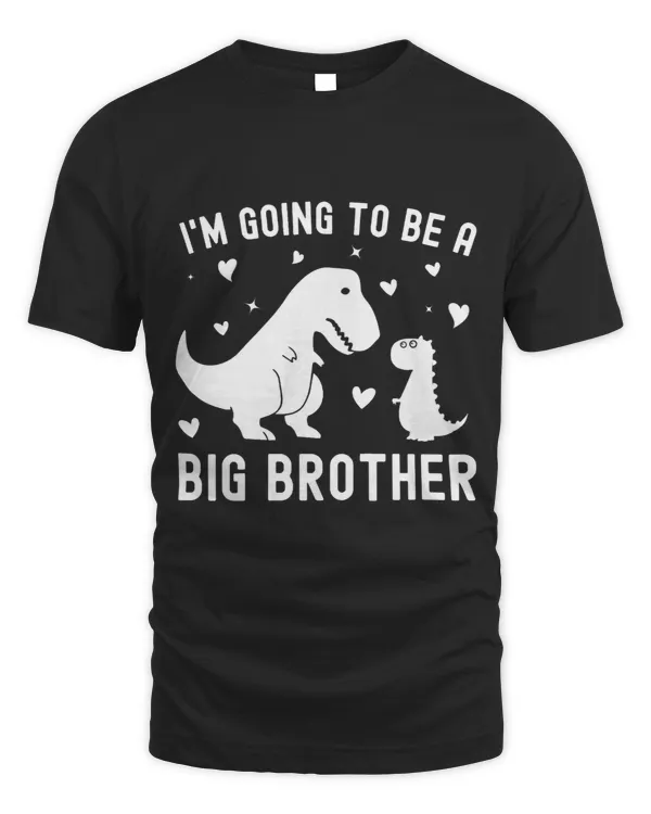 Kids Im Going To Be A Big Brother Announcing Pregnancy Dinosaur