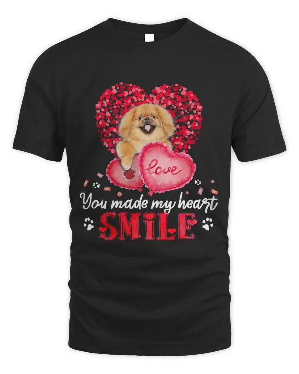 You Make My Heart Smile Pekingese With Heart