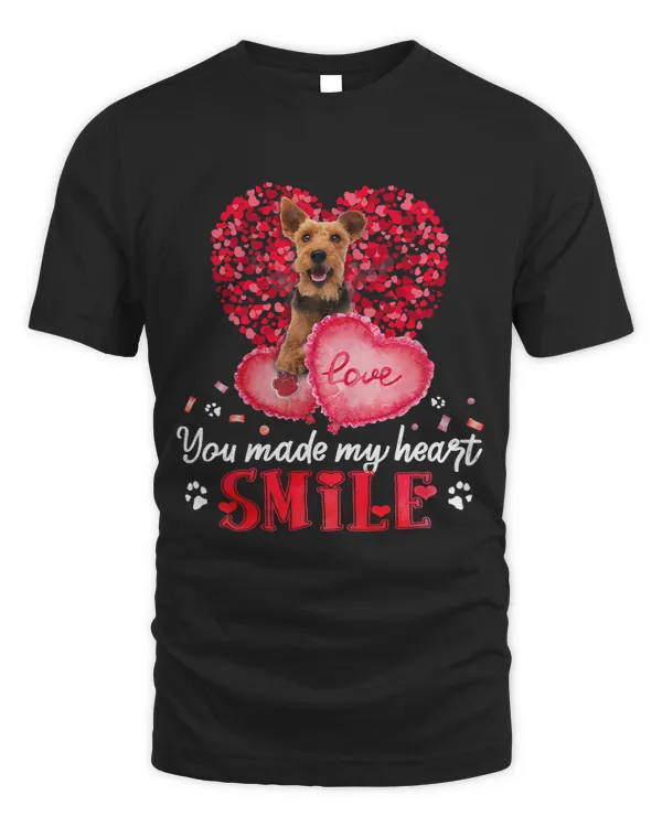 You Make My Heart Smile Welsh Terrier With Heart