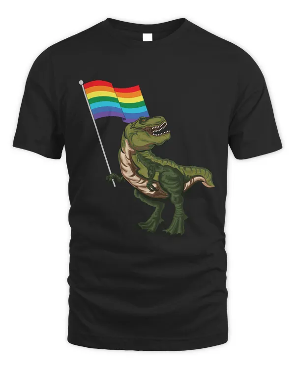 Pride Dinosaur LGBT Gay Lesbian Transgender Trans NonBinary