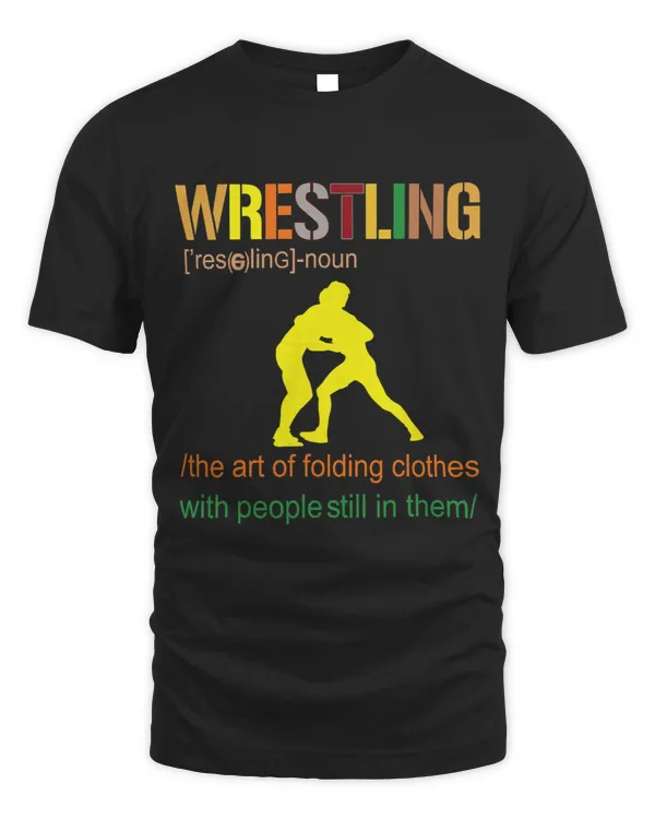 Wrestling Definition funny Roman Wrestler Vintage The Art