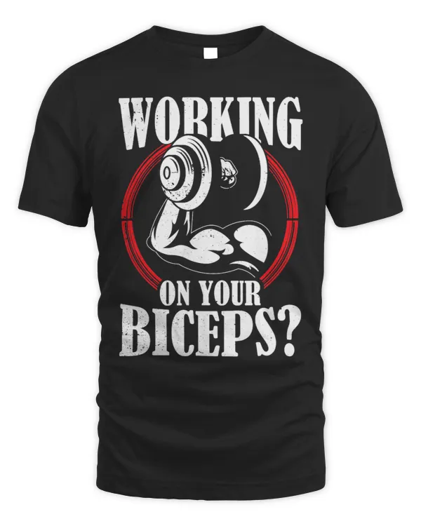 Working On Your Biceps Workout Sayings Muscle Curl
