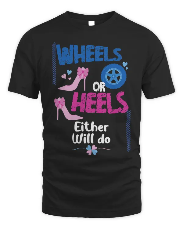 Wheels Or Heels Either Will Do Gender Reveal Party