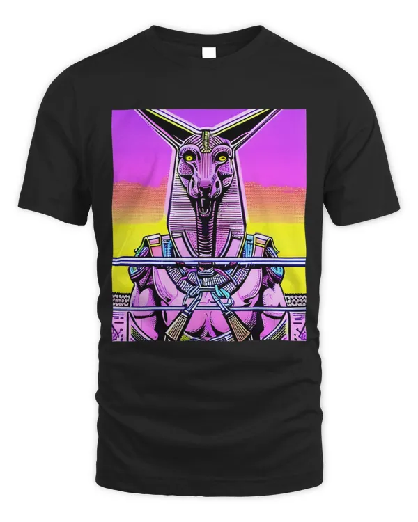 AI Deep Learned Design of TRex Ankh of Anubis