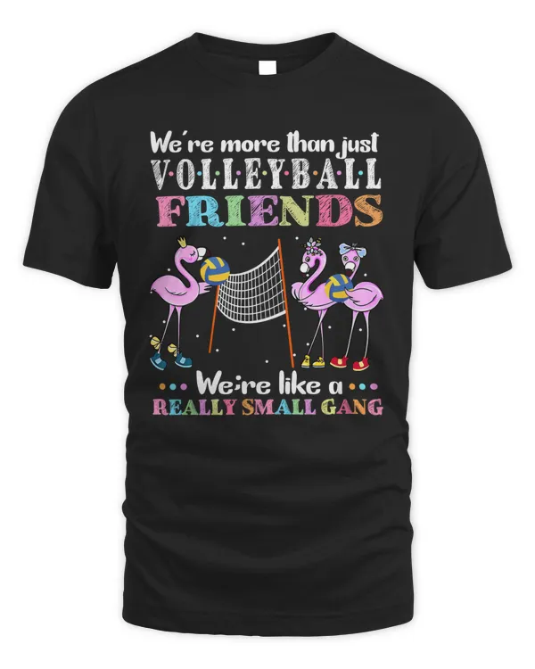 more than just volleyball friends, like a really small gang