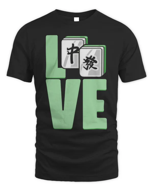 Chinese Mahjong Love Game Tiles for Casino Players 1