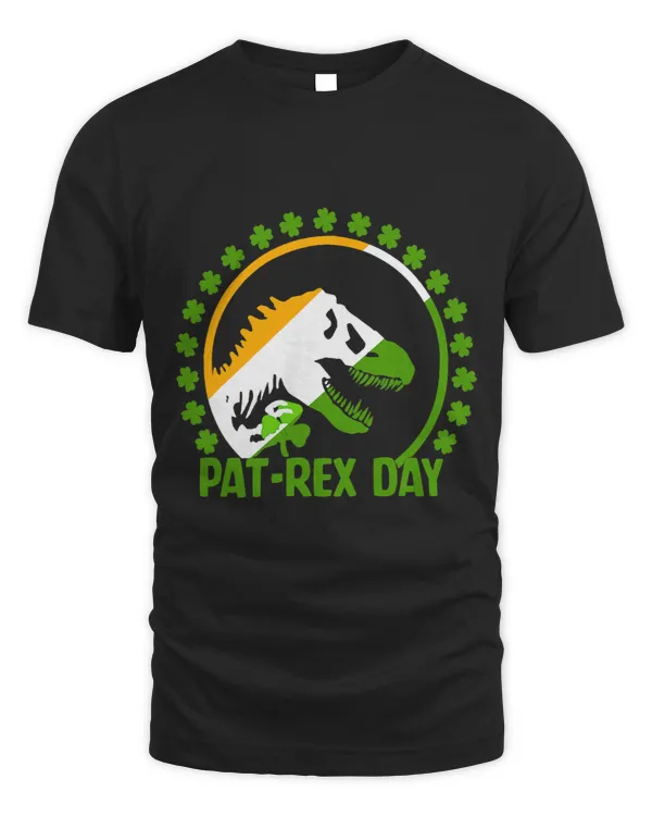 Happy St PatRex Day St Patrick PatRex Dinosaur