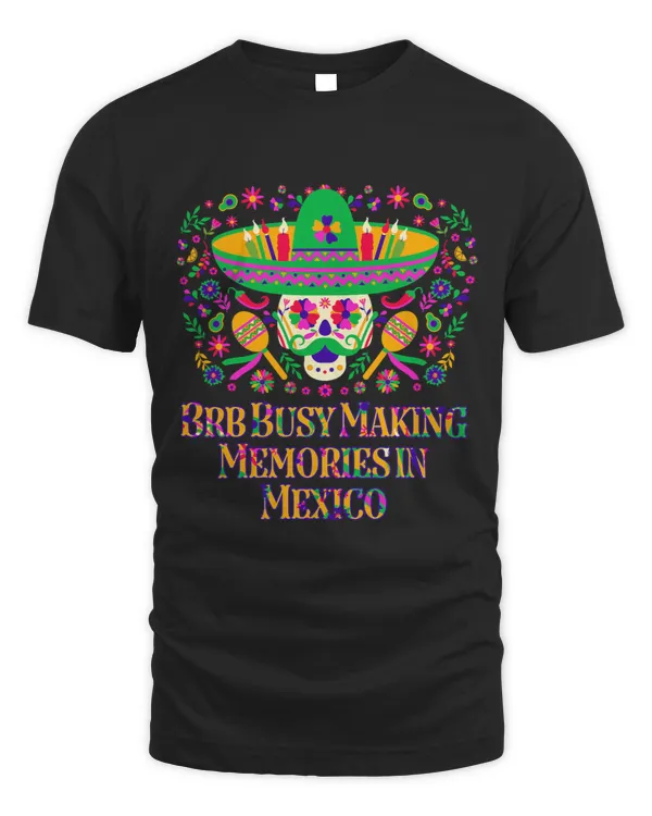 Busy Making Memories in Mexico Funny Tourist Humor Traveler