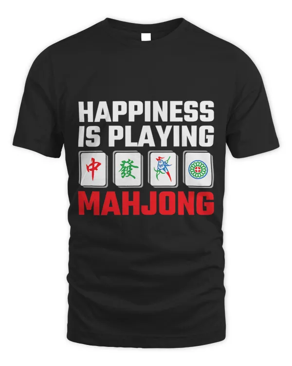 Happiness Is Playing Mahjong Mahjong Party Mahjong Game 1