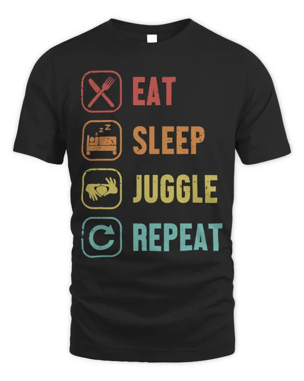 Eat Sleep Juggle Repeat Professional Ball Contact Juggling