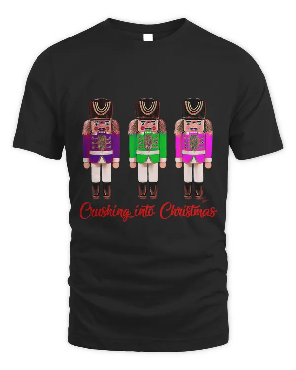 crushing into christmas pink nutcracker cute christmas