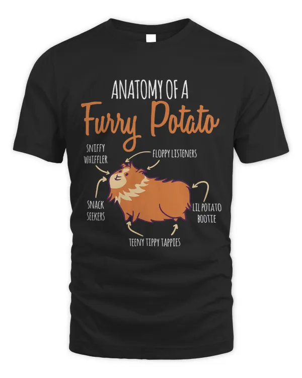 Anatomy Of A Furry Potato Guinea Pig