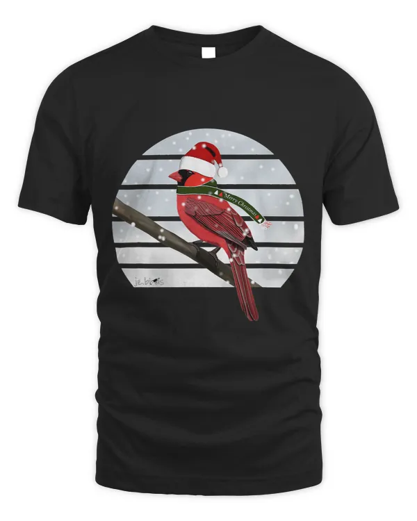 Cardinal Bird Snow Birdlover Birdwatcher Animal Biologist