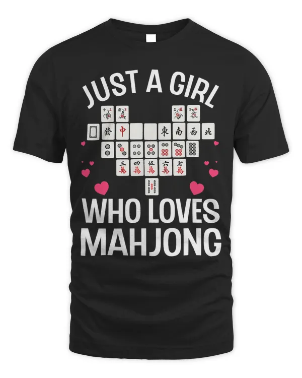 Funny Mahjong Design For Girls Women Chinese Mahjong Players