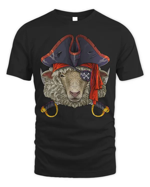 Sheep Lamb Pirate Sheep Jolly Roger Halloween Costume Crossbones 72 Ewe Sheeps