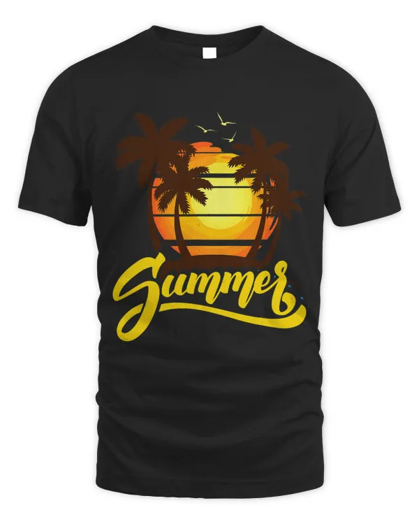 Coconut Palm Trees Summer Vacations Tropical Summer Lover